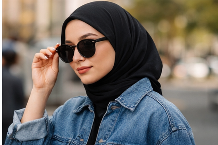 baju denim, Baju Denim Cocok dengan Jilbab Apa? 10 Warna Ini Lagi Viral di TikTok, Warna Netral yang Viral Dipadukan dengan Baju Denim, Warna Earth Tone yang Bikin Outfit Denim Lebih Elegan, Warna Soft yang Lagi Tren di TikTok, Warna Senada yang Bikin Tampilan Lebih Aesthetic