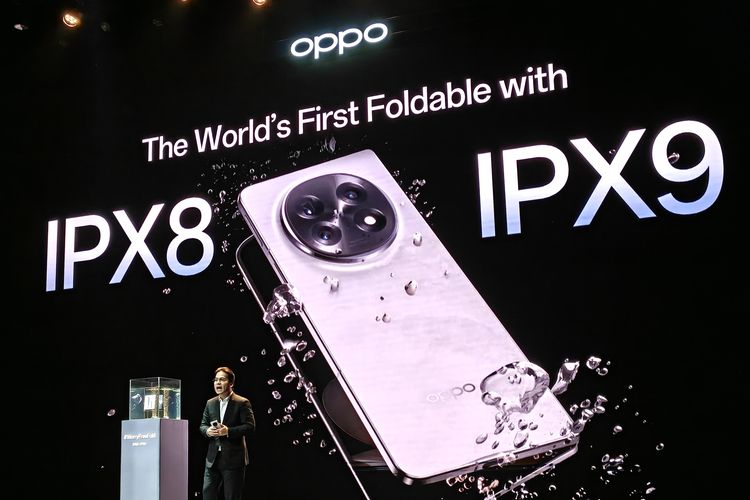 Smartphone, Oppo, ponsel lipat, OPPO, smartphone, foldable smartphone, Find 5, Oppo Find N, Dibanderol Rp 28 Juta, Smartphone Lipat Oppo Find N5 Ludes di Toko Offline