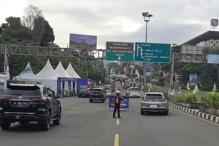 ganjil genap, jalur Puncak, polres bogor, gage, Puncak macet, Ganjil Genap di Jalur Puncak Berlaku pada Hari Minggu Ini
