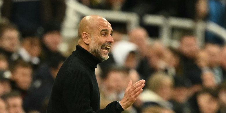 Manchester City, Newcastle, Man City, Pep Guardiola, Bruno Guimaraes, Premier League, Liga Inggris, Newcastle United, Pep Minta Maaf soal Insiden dengan Juru Kamera Usai Kalah dari Newcastle