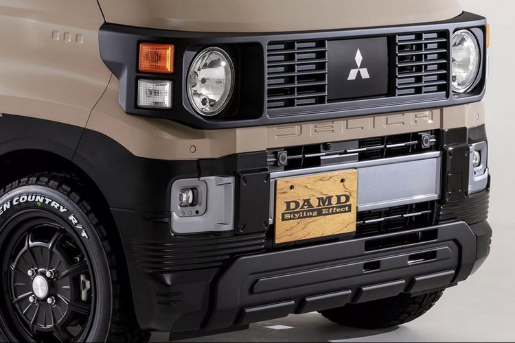 modifikasi, Mitsubishi Pajero, Mitsubishi Delica Mini Disulap Jadi Mini Pajero Bergaya Retro