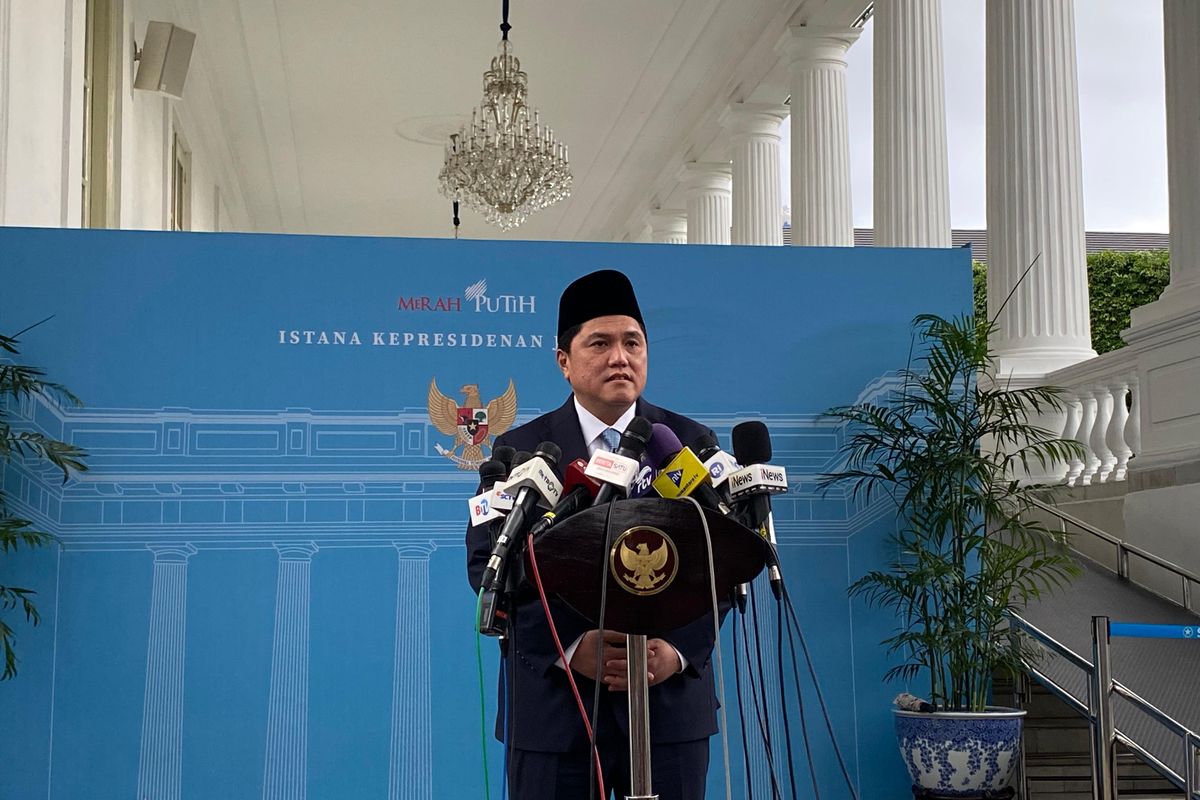 Prabowo Subianto, PSSI, Presiden, Kemenpora, Erick Thohir, Menpora, FIFA, Ketum PSSI, Menteri Pemuda dan Olahraga, Penegasan Posisi Erick Thohir sebagai Ketum PSSI Usai Jadi Menpora