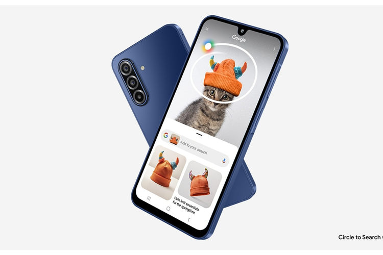 Samsung, Exynos 1330, circle to search, Gemini Live, IP54, Samsung galaxy f17, galaxy f17, spesifikasi galaxy f17, harga galaxy f17, Samsung Galaxy F17 5G Resmi, Desain Tipis dan Android 6 Tahun