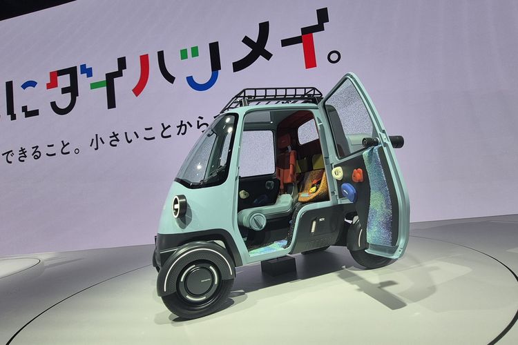 listrik, jepang, Daihatsu, legenda, bemo, retro modern, Japan Mobility Show 2025, Midget x, Midget X, Reinkarnasi Legenda Daihatsu di Era Elektrifikasi