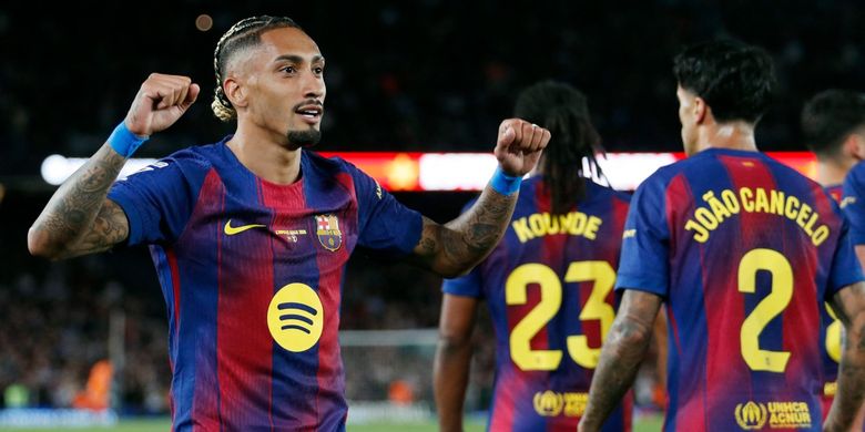 Marcus Rashford, Joao Cancelo, Hansi Flick, Barcelona, Manchester United, Man United, Puas dengan Dampak Tim, Hansi Flick Minta Barcelona Amankan Rashford dan Cancelo