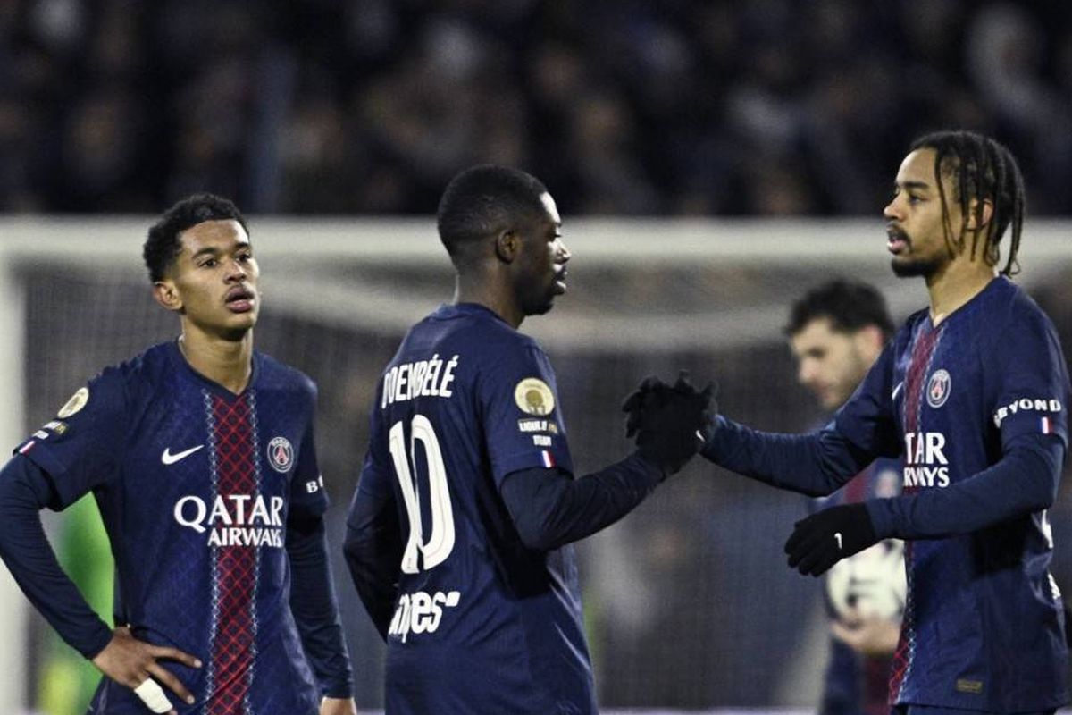 Ousmane Dembele, Luis Enrique, Ligue 1, PSG Takluk dari Rennes, Luis Enrique Sebut Kritik Ousmane Dembele 