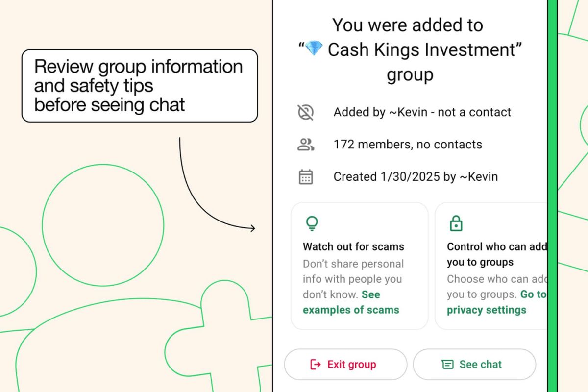 WhatsApp, Grup Wa, grup, Safety overview, context card, WhatsApp Kini Peringatkan Pengguna Sebelum Masuk Grup Tak Dikenal
