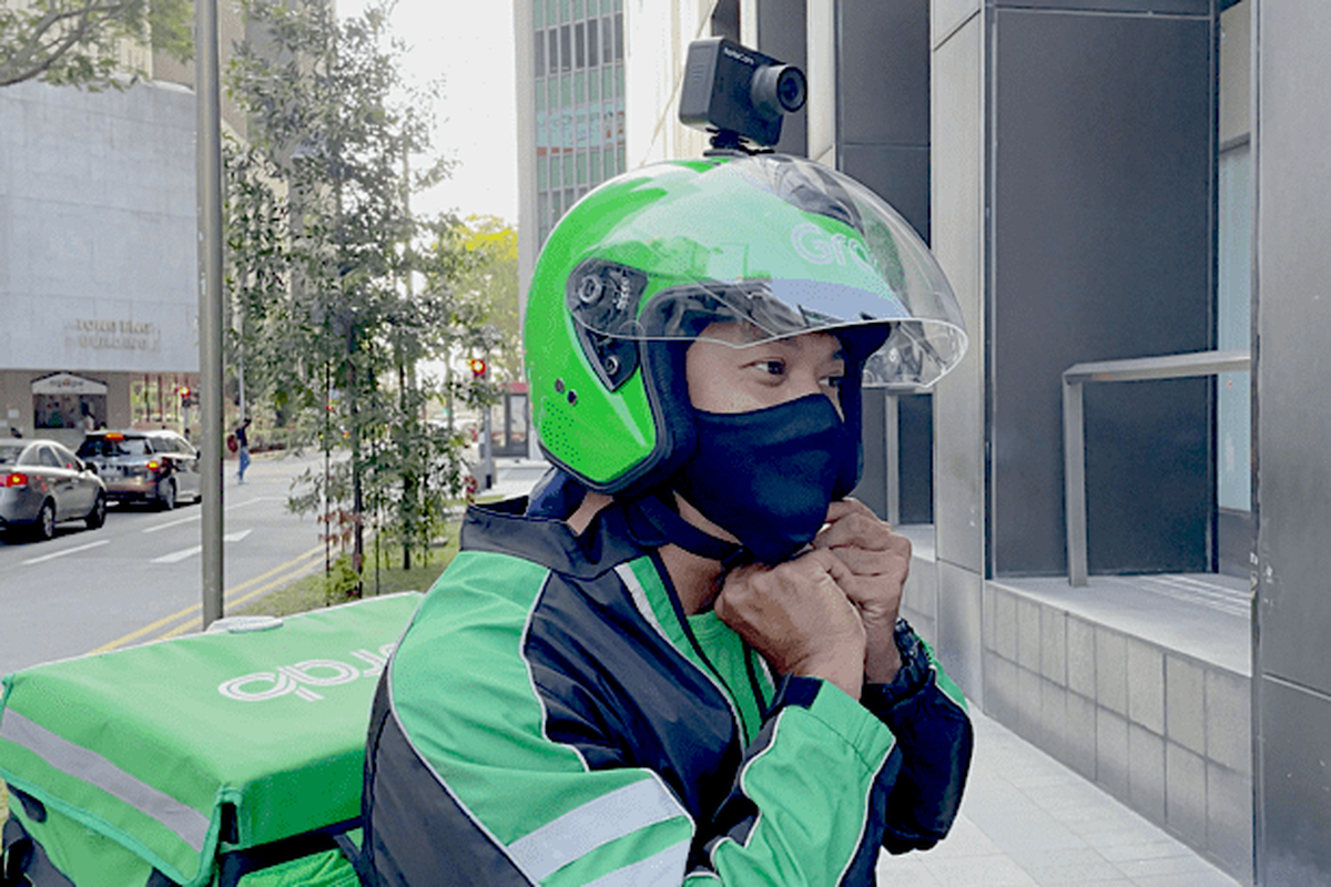 Grab, KartaCam, ojol, Mengintip 