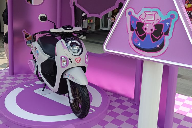 motor baru, Honda Scoopy, Scoopy Kuromi, Honda Scoopy Kuromi, Spesifikasi Honda Scoopy Kuromi, Detail dan Spesifikasi Honda Scoopy Kuromi, Harga Naik Rp 1 Jutaan
