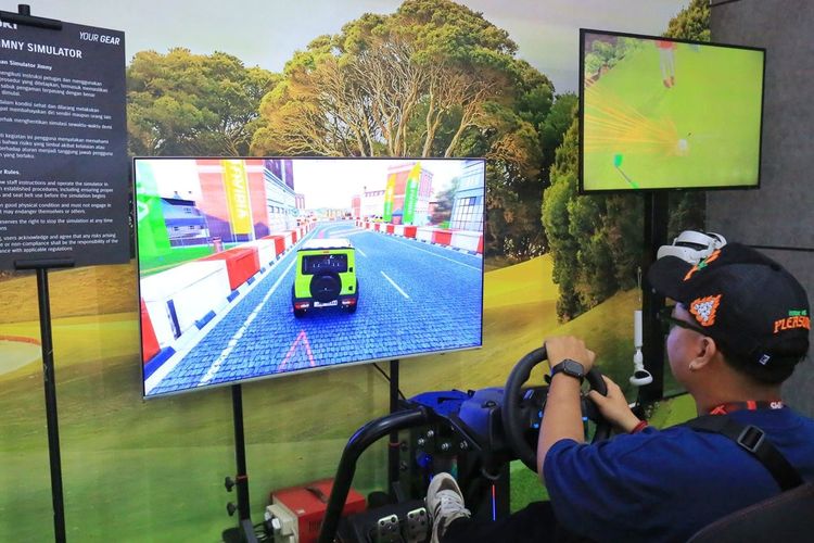 Suzuki, IIMS 2026, pameran, Keseruan Booth Suzuki di IIMS 2026, Pajang 16 Mobil dan Ada Simulator