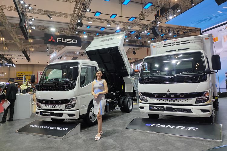 truk listrik, eCanter, Truk Listrik eCanter Bisa Disewa, Biaya mulai Rp 35 Juta per Bulan