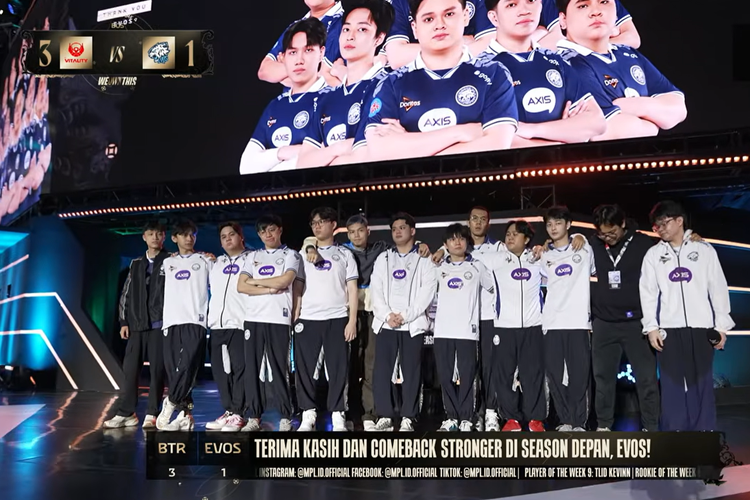 Dewa United Esports, Evos Esports, MPL ID S17, Playoff, Dewa United dan Evos Esports Tersingkir dari Playoff MPL ID S17