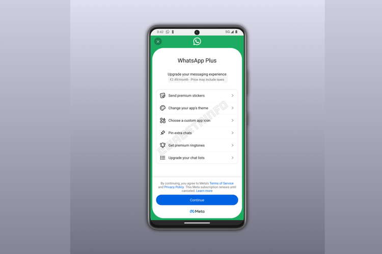 WhatsApp, WhatsApp Plus, langganan WhatsApp Plus, WhatsApp Versi Berbayar Mulai Disebar, Ini yang Didapat Pengguna, Biaya langganan WhatsApp Plus, Fokus pada personalisasi tampilan, Fitur WhatsApp Plus, Masih tahap uji coba terbatas