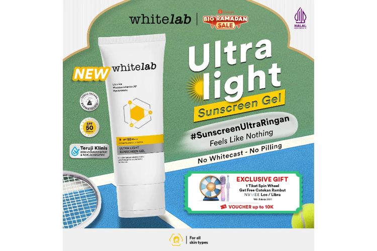 kulit sensitif, sunscreen, skincare, rekomendasi, 12 Sunscreen untuk Kulit Sensitif, Ringan dan Nyaman Dipakai Harian