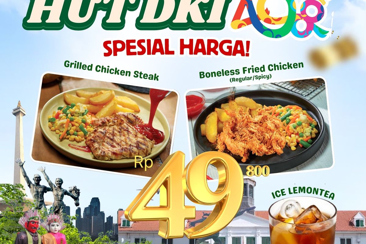 promo makanan hut jakarta, promo makanan hari ini, HUT Jakarta 2025, promo makanan hut jakarta 2025, promo makanan hari ini di jakarta, 7 Promo Makanan Spesial HUT ke-498 Kota Jakarta, Ada yang Cuma Modal KTP, 1. Cupbop Indonesia, 2. Go! Go! Curry!, 3. Hokben, 4. Shake Shake, 5. Abuba Steak, 6. Burger Bangor, 7. The People's Cafe