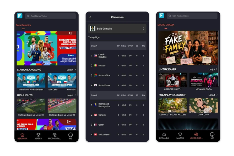 Android, Folaplay, Piala Dunia 2026, streaming, Resmi, Aplikasi Streaming Piala Dunia 2026 Folaplay Sudah Bisa Di-download