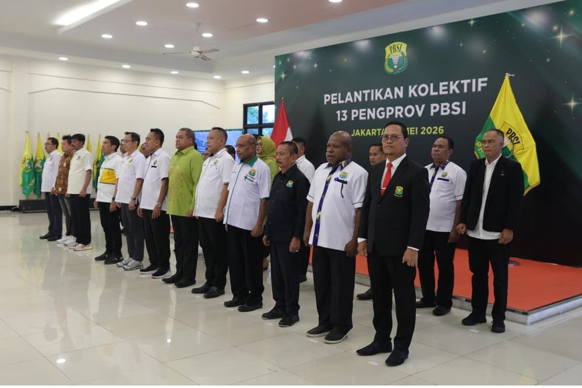 PBSI, Fadil Imran, Piala Thomas, bulu tangkis, 13 Pengprov Dilantik, PBSI Rapatkan Barisan Usung Reformasi Pembinaan