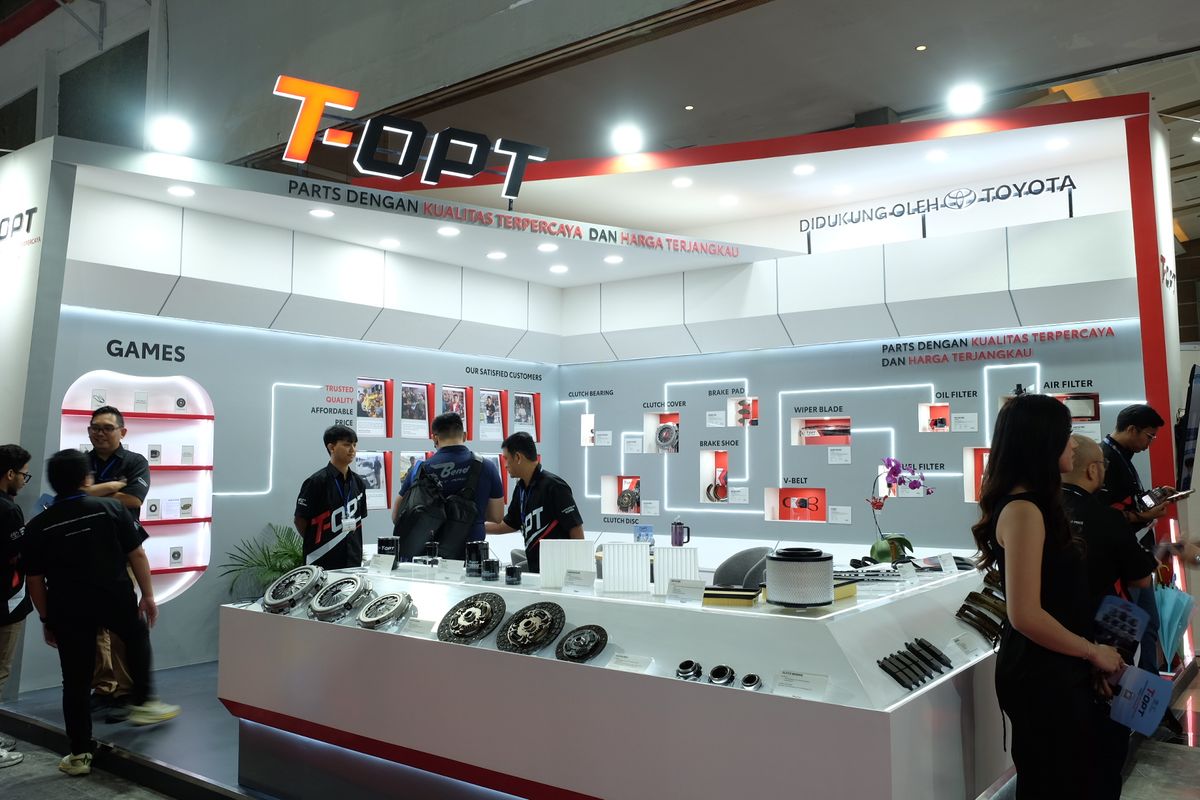 T-OPT, suku cadang, Toyota, INAPA, Veloz, Kijang, Toyota Pamerkan Ekspansi Suku Cadang T-OPT di INAPA 2026