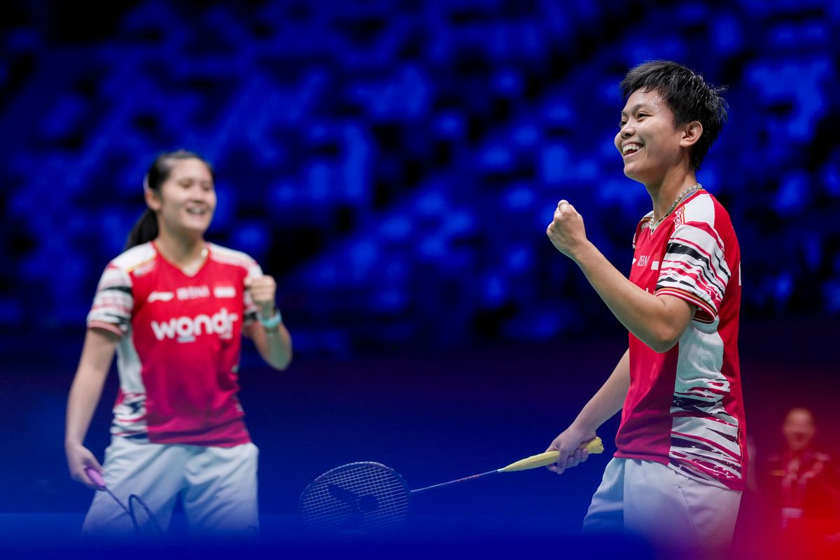Lanny Tria Mayasari, Siti Fadia Silva Ramadhanti, Indonesia Open 2025, Hasil Indonesia Open 2025, Lanny/Fadia Menang Comeback