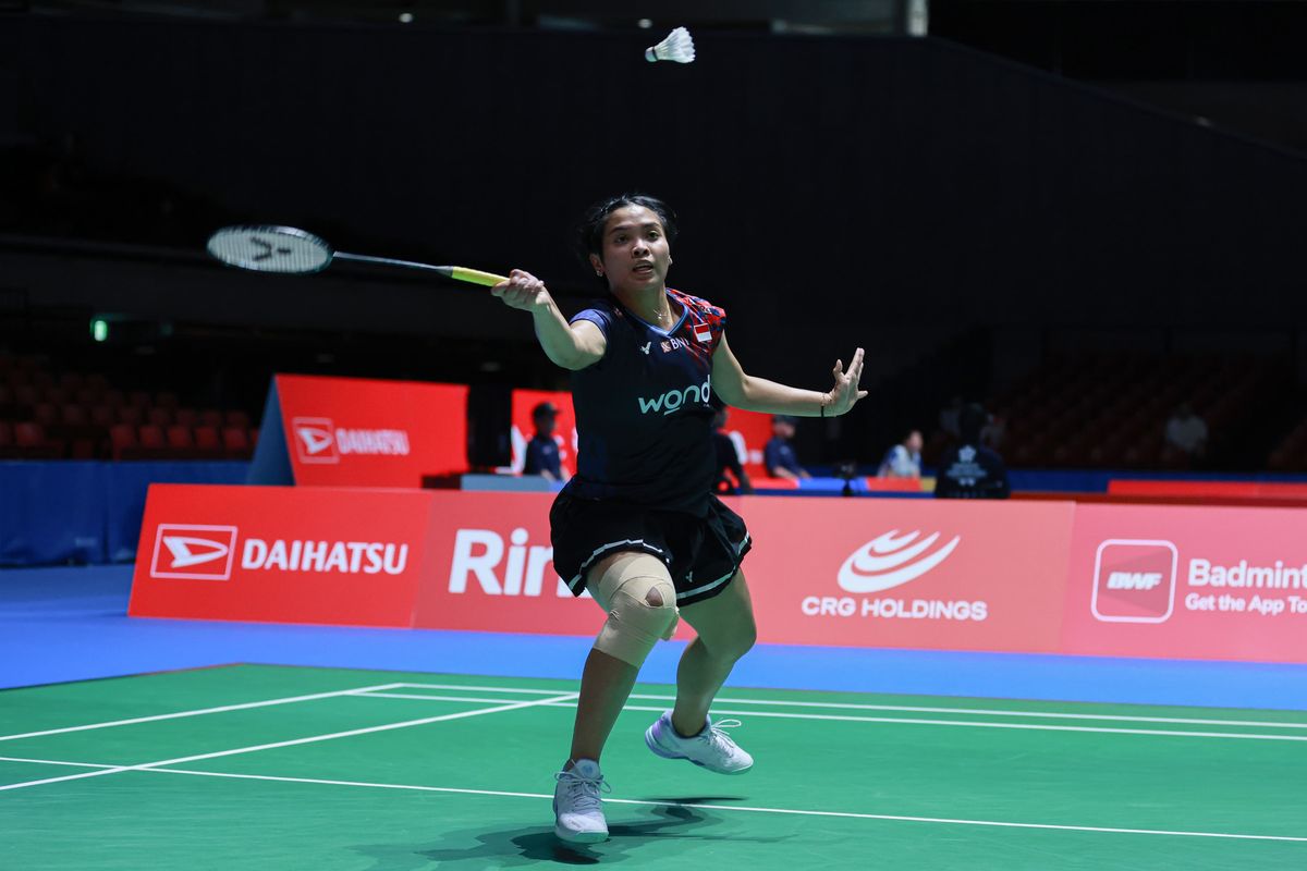 Gregoria Mariska Tunjung, China Open, China Open 2025, Jorji, Lolos ke Perempat Final China Open 2025, Gregoria Akui Belum Tampil Maksimal