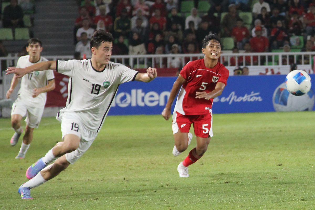 pssi, Nova Arianto, timnas u17 Indonesia, Timnas Uzbekistan, piala kemerdekaan 2025, Timnas U17 Indonesia vs Uzbekistan, Hasil Timnas U17 Vs Uzbekistan 2-0, Garuda Muda Raih Kemenangan Perdana di Piala Kemerdekaan 2025