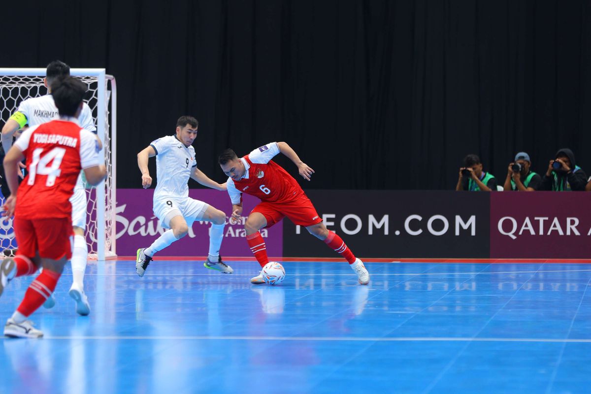 Indonesia vs Irak, Indonesia vs Irak tayang di, Timnas Futsal Indonesia, Firman Adriansyah, Link Live Streaming Timnas Futsal Indonesia Vs Irak di Piala Asia