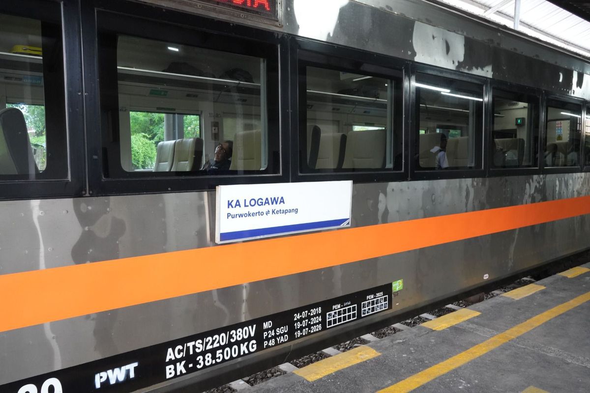 KA Logawa, KA Logawa Kini Punya Kelas Eksekutif Rute Purwokerto-Ketapang