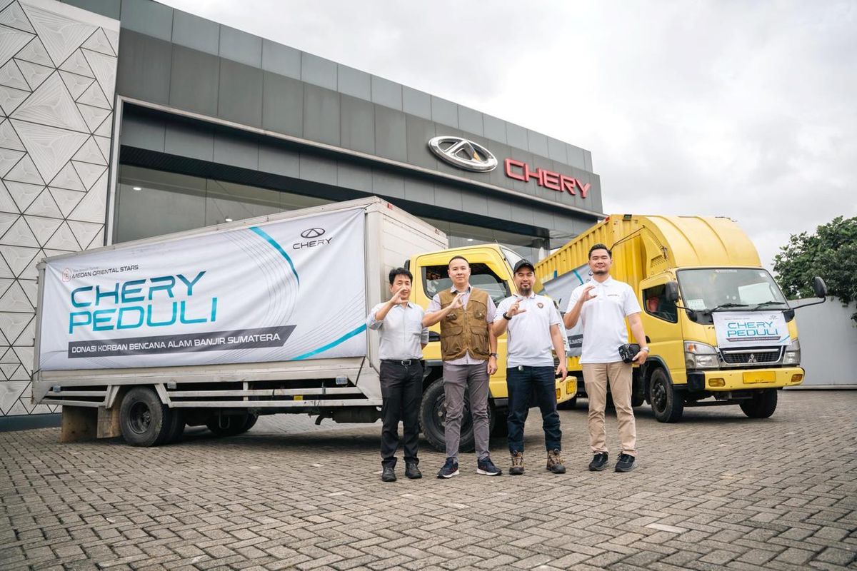 Kota Medan, Chery, Chery Sales Indonesia, Chery Bantu Korban Banjir Medan, Hadirkan Program Flood Care