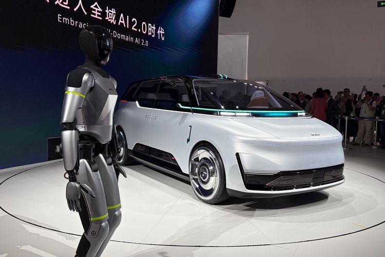 Geely, Robotaxi, Robotaxi Geely Debut Dunia di Beijing Auto Show 2026