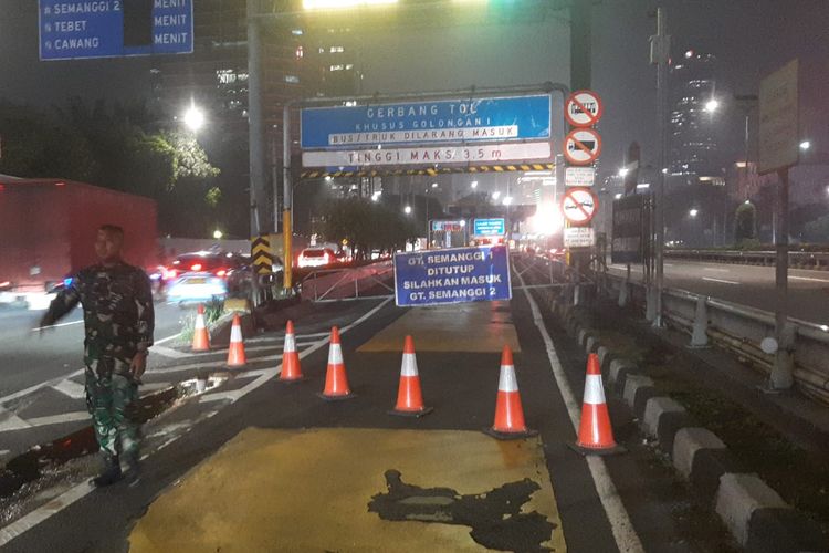 Jasa Marga, Tol Dalam Kota, Jalan gatot subroto macet, gerbang tol dalam kota, penutupan gerbang tol dalam kota Jakarta, Penutupan Gerbang Tol Semanggi I Picu Kemacetan Parah di Gatot Subroto