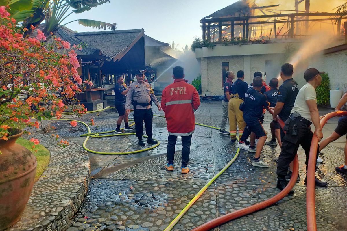 Agung Restoran, Agung Restoran di Hotel Club Med Bali Terbakar, Kerugian Capai Rp 5 Miliar
