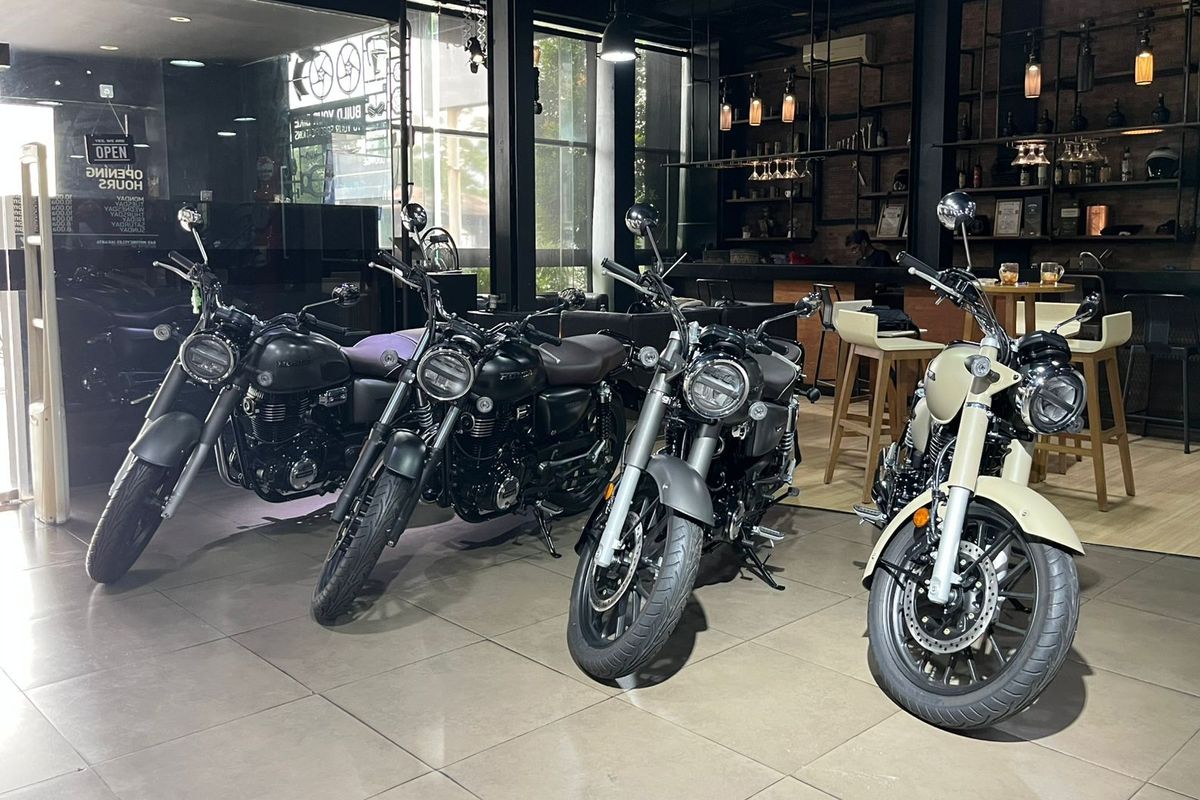 Honda GB350, GB350, motor klasik, motor CBU, Spesifikasi Honda GB350 yang Masuk Pasar Indonesia
