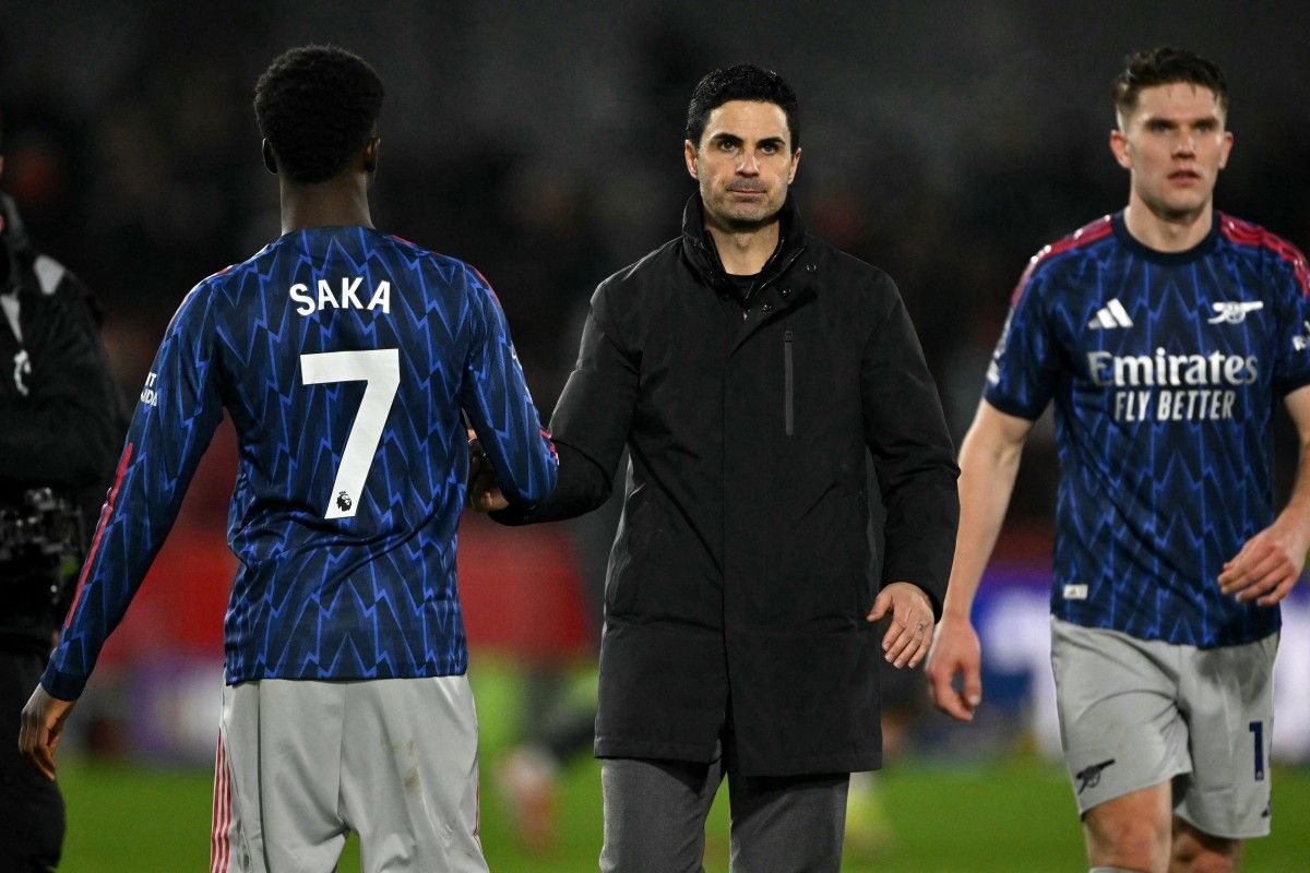 Arsenal, Brentford, Liga Inggris, Brentford vs Arsenal, klasemen Liga Inggris, pelatih Arsenal, Mikel Arteta, Gagal Menjauh dari Man City, Mikel Arteta Minta Arsenal Tak Panik