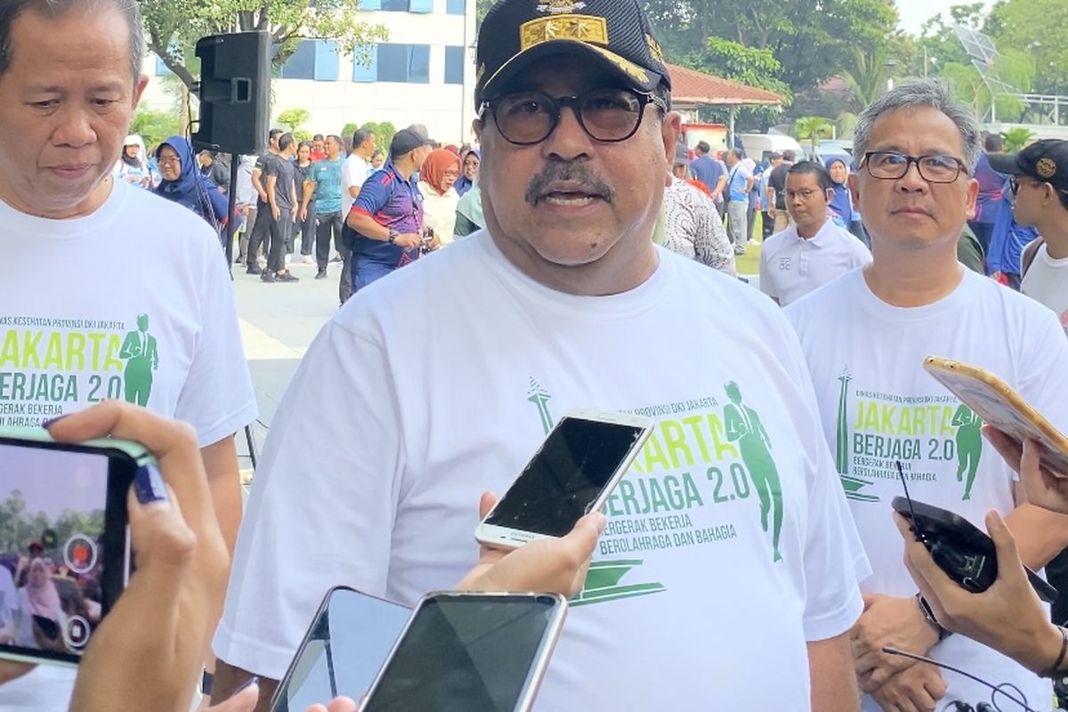 Rano Karno, obesitas, Obesitas, ASN Jakarta, asn jakarta obesitas, 62 Persen ASN Jakarta Obesitas, Rano Karno: Bapak Ibu Tidak Ada Gunanya Sejahtera Kalau Tidak Sehat