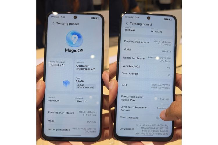 Honor, baterai jumbo, Honor X7d, Saya Buka Kotak Honor X7d Harga Rp 4,5 Juta, Isinya Ternyata Selengkap Ini, Unboxing Honor X7d: isi kotak super lengkap, Bodi terasa ringan dan tipis, Layar 120 Hz bikin scrolling mulus, Kamera 108 MP dan tombol AI khusus