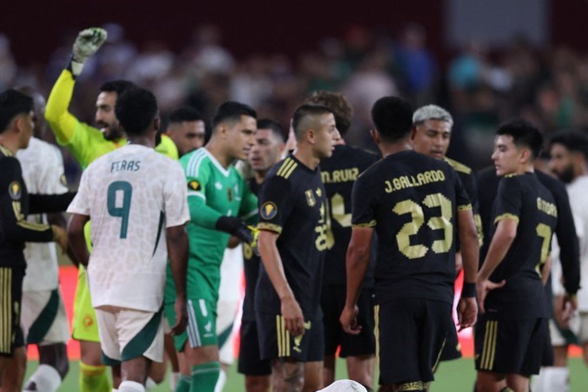 Timnas Arab Saudi, Piala Emas Concacaf 2025, Meksiko vs Arab Saudi, Meksiko Vs Arab Saudi, Hasil Meksiko Vs Arab Saudi 2-0, Pasukan Renard Kandas di Piala Emas
