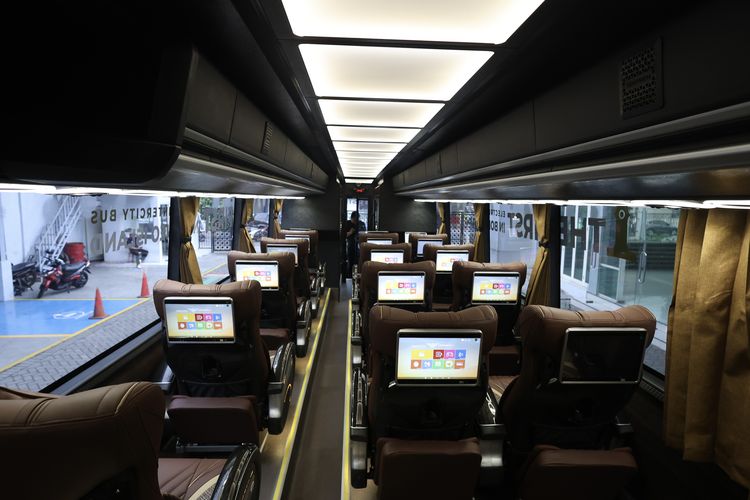 bus listrik, PO Borneo Trans, Karoseri Tentrem, Avante H7, bus listrik AKAP, Bus Listrik PO Borneo Trans Buatan Tentrem, Mewah dan Senyap