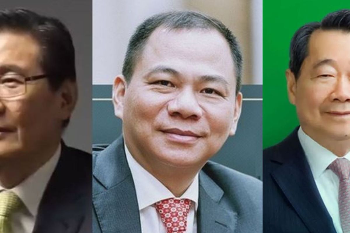 orang terkaya di Asia Tenggara, Prajogo Pangestu, Pham Nhat Vuong, Low Tuck Kwong, Dhanin Chearavanont, 10 Besar Orang Terkaya di Asia Tenggara Akhir Desember 2025: Konglomerat Kalbar Salip Pemilik VinFast-Charoen Pokphand, 1. Prajogo Pangestu, 2. Pham Nhat Vuong, 3. Low Tuck Kwong, 4. Budi Hartono, 5. Michael Hartono, 6. Dhanin Chearavanont, 7. Robert Kuok, 8. Enrique Razon Jr, 9. Sarath Ratanavadi, 10. Li Xiting
