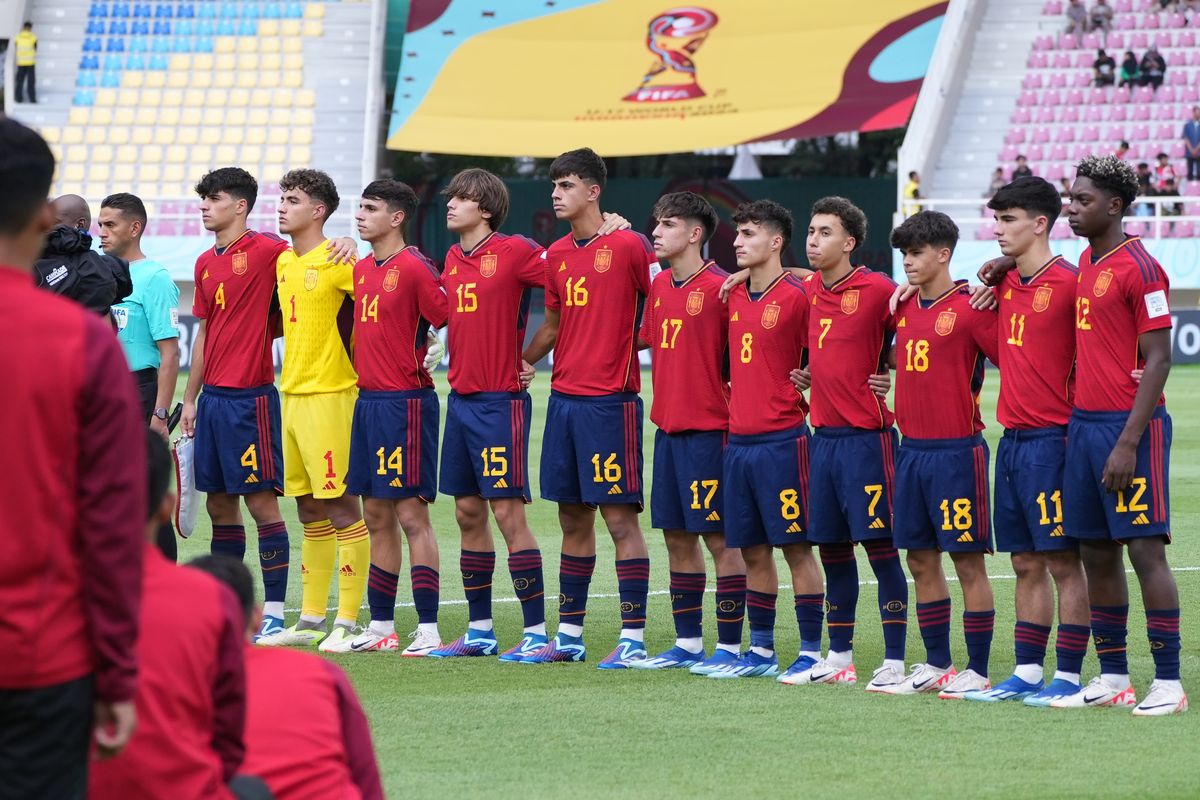 Piala Dunia U17 2025, timnas u17 Indonesia, timnas u17 spanyol, Timnas Spanyol Bakal Absen di Piala Dunia U17 2025