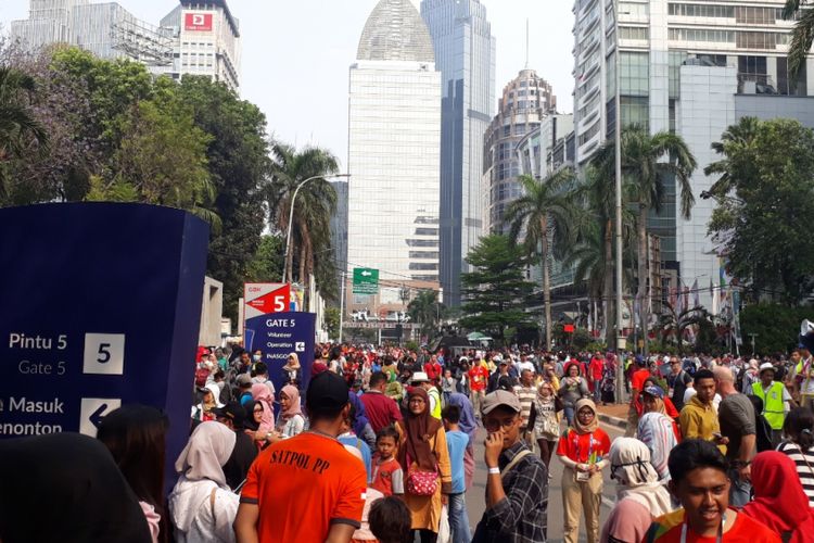 volume kendaraan, kemacetan, Kantong Parkir, GBK Padat Acara, Ini 10 Kantong Parkir yang Disiapkan Dishub DKI