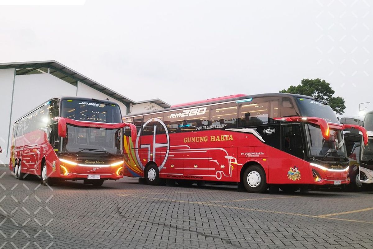Bus AKAP, PO Gunung Harta, rute Denpasar, Cek Trayek Sleeper Bus PO Gunung Harta, Bisa Jadi Pilihan