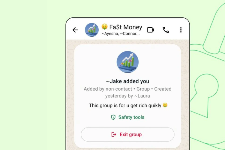 WhatsApp, Grup Wa, grup, Safety overview, context card, WhatsApp Kini Peringatkan Pengguna Sebelum Masuk Grup Tak Dikenal