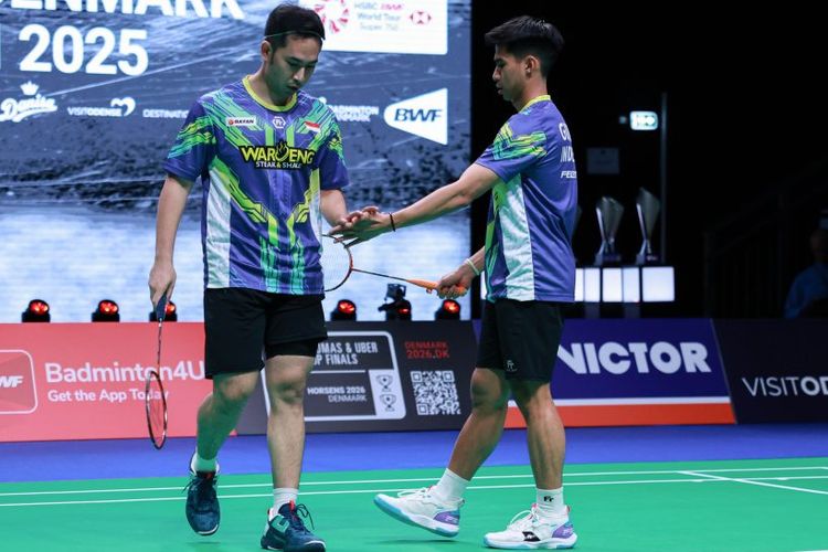 Moh Reza Pahlevi, hylo open 2025, hasil Hylo Open 2025, sabar reza, sabar karyaman, semifinal hylo open 2025, final hylo open 2025, Hasil Hylo Open 2025: Sabar/Reza ke Final, Balaskan Kekalahan Fajar/Fikri