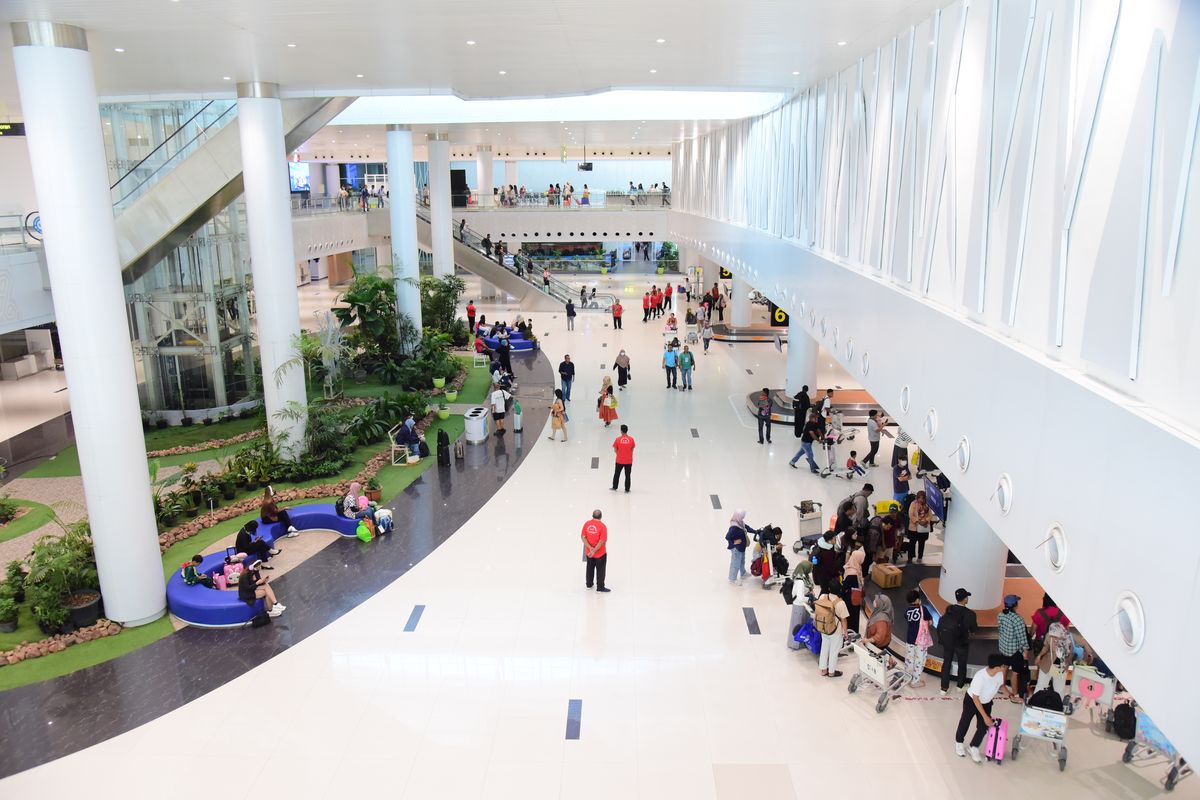 Bandara Sepinggan, Lebaran 2026, Mudik Lebaran 2026, Bandara Sepinggan Terapkan Check-in Jadi 4 Zona