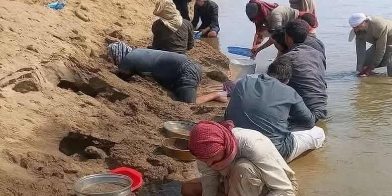 Sungai Eufrat, sungai eufrat mengering, emas di sungai eufrat, Dikabarkan Kering dan Menyibak Emas, Ini Profil Sungai Eufrat yang Lahirkan Peradaban Kuno