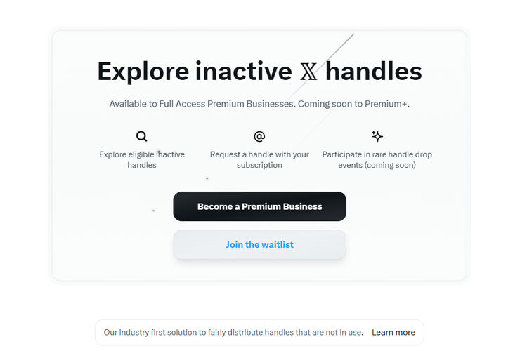 media sosial, Aplikasi, handle, X Twitter, Pengguna X Twitter Kini Bisa Beli Nama Akun Langka di Handle Marketplace