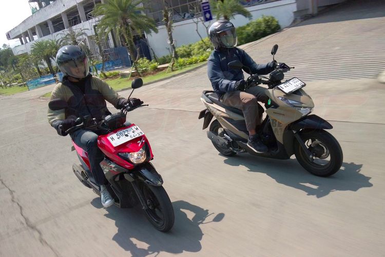 efisiensi, Komparasi, Konsumsi BBM, Suzuki Nex Crossover, Honda BeAT Street, Adu Konsumsi BBM Honda BeAT Street vs Suzuki Nex Crossover
