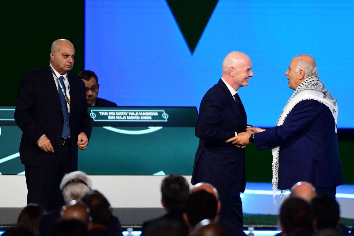 Kongres FIFA, Presiden FIFA, Gianni Infantino, Israel, Palestina, Komentar Tegas Presiden PSSI-nya Palestina Usai Diminta Jabat Tangan Pejabat Israel