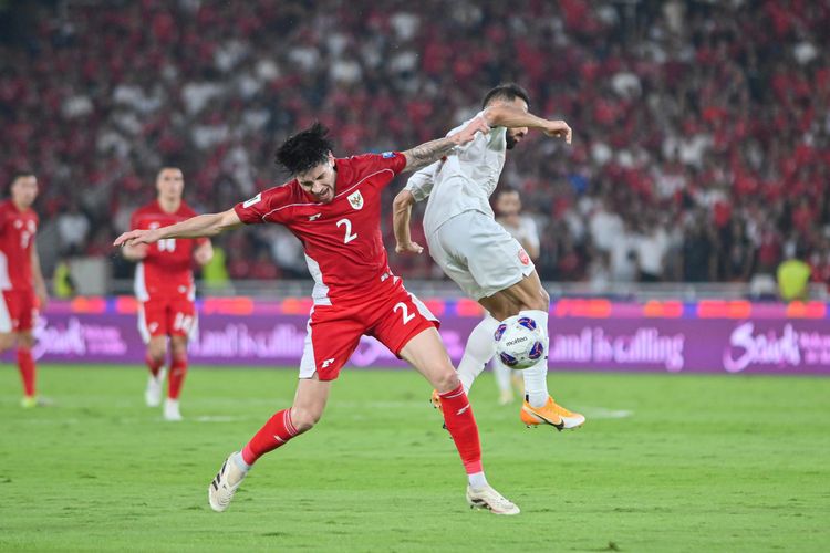Timnas Indonesia, Berita Foto, Indonesia Vs Bahrain, Kualifikasi Piala Dunia 2026, ole romeny, Timnas Indonesia vs Bahrain, BERITA FOTO: Timnas Indonesia Merawat Asa Lolos Piala Dunia 2026, Taklukkan Bahrain