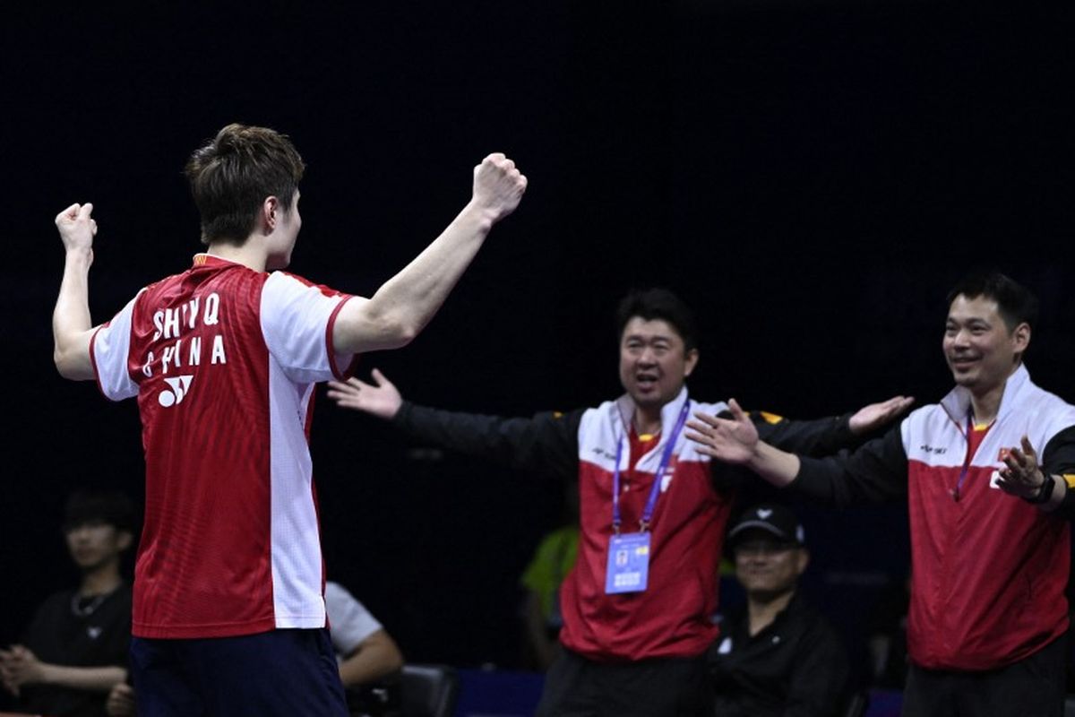 Piala Thomas, China, Perancis, Denmark, Shi Yu Qi, Korea Selatan, China Spesialis Penghancur Mimpi Juara Debutan Final Piala Thomas